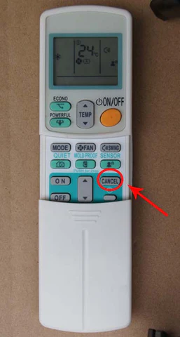 Daikin remote controller