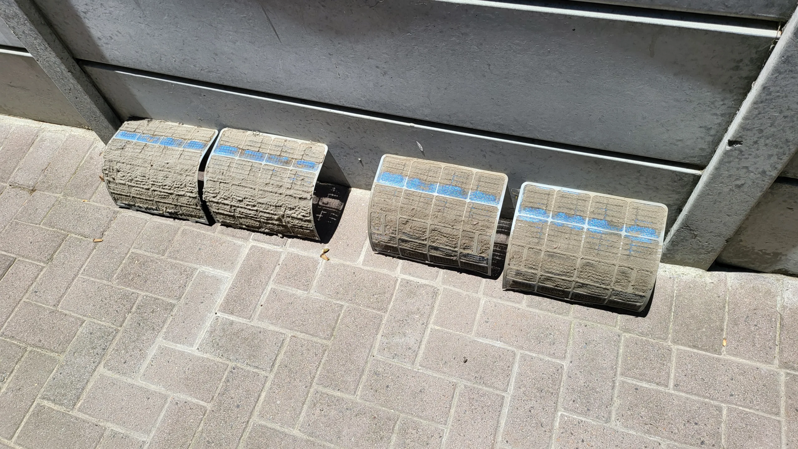 Dirty air conditioning filters